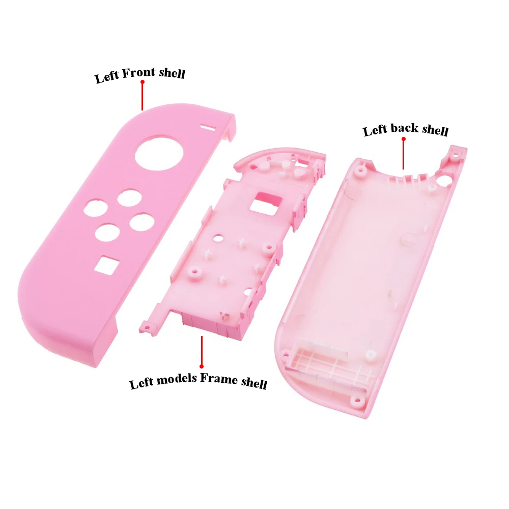 YuXi çok renkli 23 renk nintip Switch NS Joy için Joy Con yedek konut kabuk kapağı için NX JoyCons kontrol cihazı kovanı