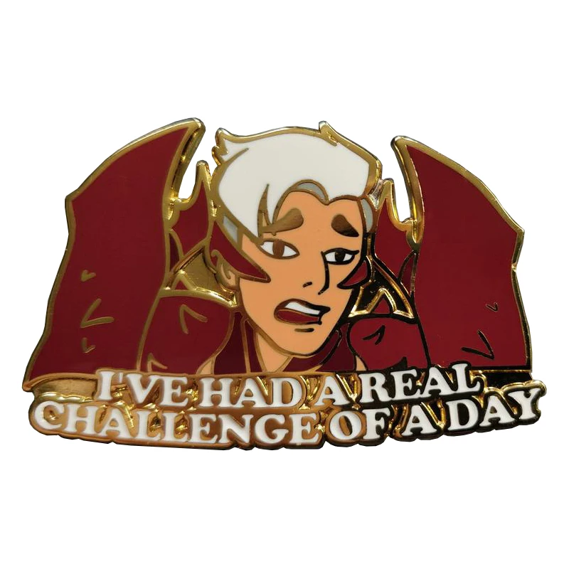 She-Ra Inspired A Challenging Day Scorpia Hard Enamel Lapel Pin