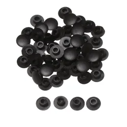 Plastic Furniture Hole Covers Screw Decor Dust Plug Stopper Drill Hole Plug Hardware Grommet Practical Protective Cap 50pcs/Bag