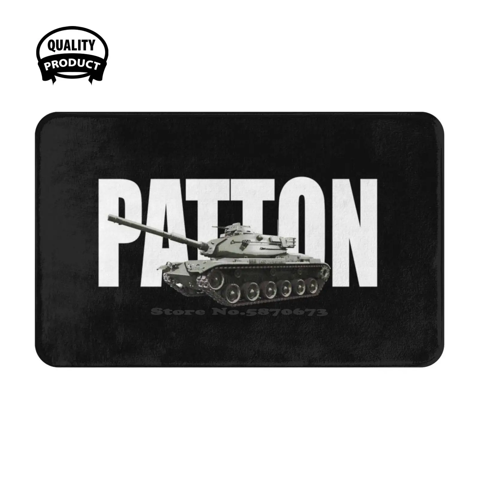 American M60 Patton Tank Soft Cushion Home Carpet Door Mat Car Rug American M60 Patton Usa Army Battle Tank Us Flag M60 Tank