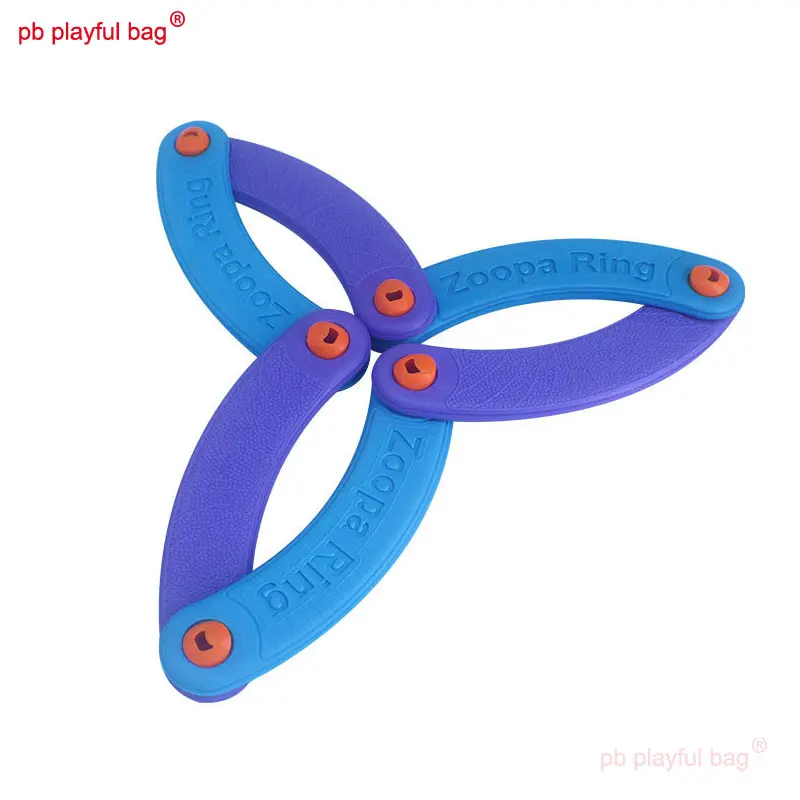 PB Playful Bag NEW Outdoor EVA foam Changeable Flying ring Children's sports toy folding boomerang Creative DIY gifts TG05