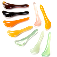 1PC Gouache Scraper Facial Massager Eye Scraping Face Massage Meridian Therapy Guasha Board Body Health Care Gua Sha Plate Tool
