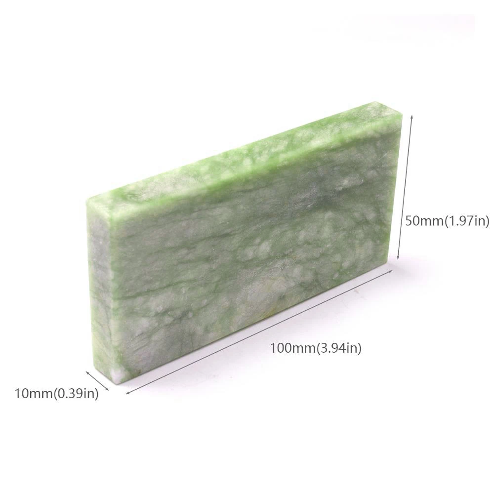 1PC 10000# Knife Sharpener Sharpening Stone Whetstone Nature Jade Oil Honing Stone Fine Grinding Stone