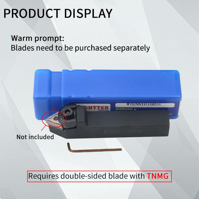 WTENN WTENN1616H16 WTENN2525M16 WTENN3232P16 CNC External Turning Tools Holder Lathe Cutting Tool holder for TNMG Carbide Insert