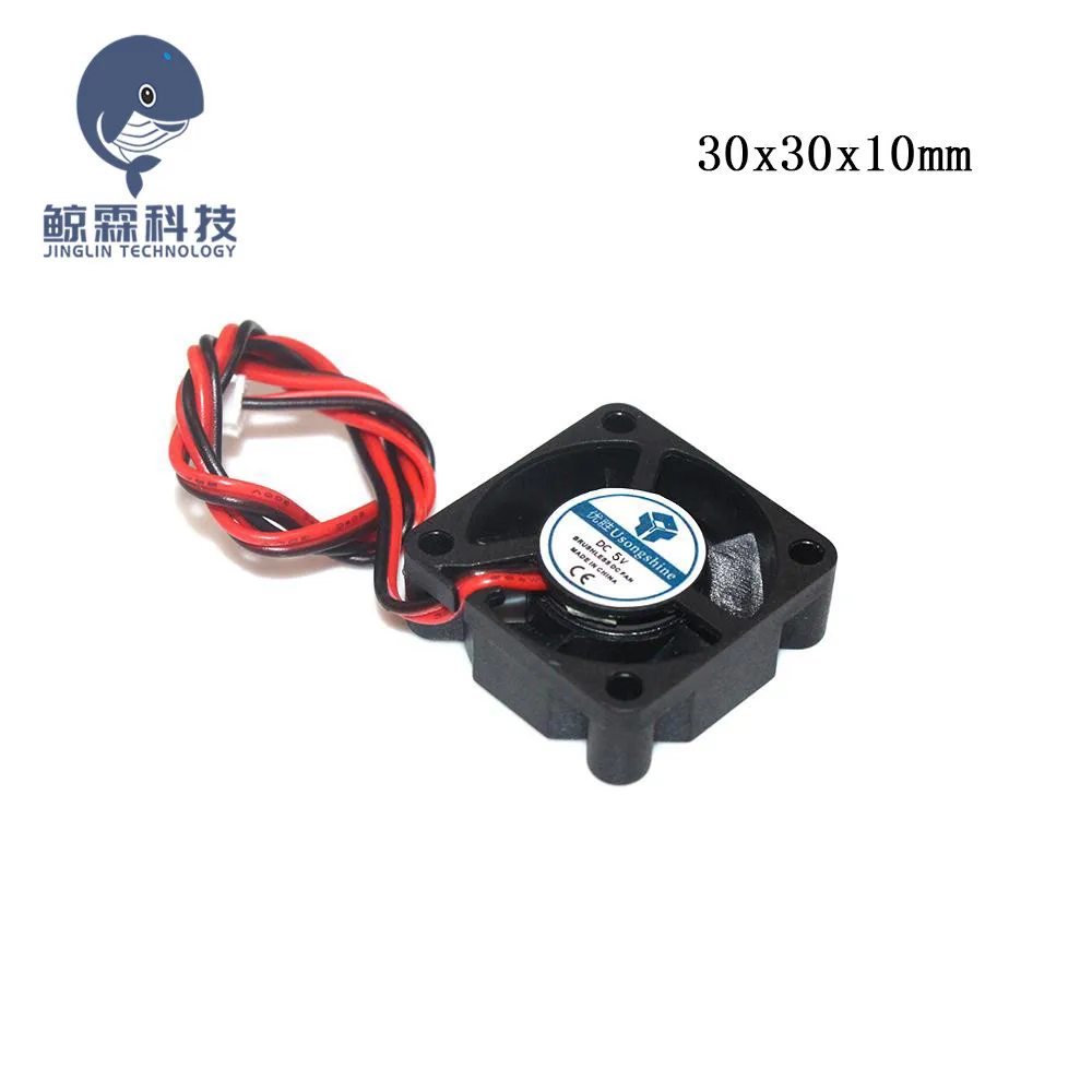 3D Pinter Parts 3010 fan 30MM 30x30x10MM 12V 5V 24V 2Pin DC Cooler Small Cooling Fan DIY Reprap For j-head hotend