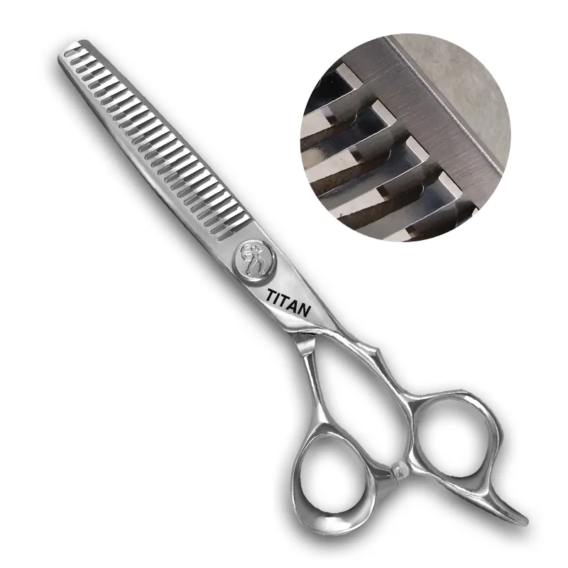 Titan 5,5/6,5/7,0 Zoll Haarschneideschere für professionelle Friseure – Detail 5