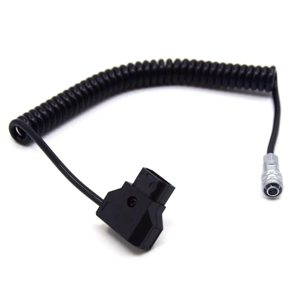 D-tap Spring Power Cable to P Tap BMPCC 4K Fit Blackmagic Pocket Cinema Camera for Battery Weipu 2 Pin Female Connector