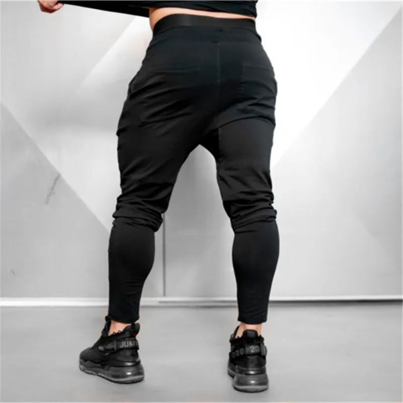 New Men\'s Running Pants Sweatpants Fitness Joggers 2022 Spring Male printing gym fitness Long Pants Sports Pants man Sweatpants