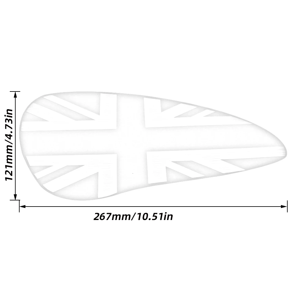 REALZION Motorcycle Anti Slip Fuel Tank Pad Protector Sticker Decals Decoration For Triumph Retro Locomotive Bonneville Bobber