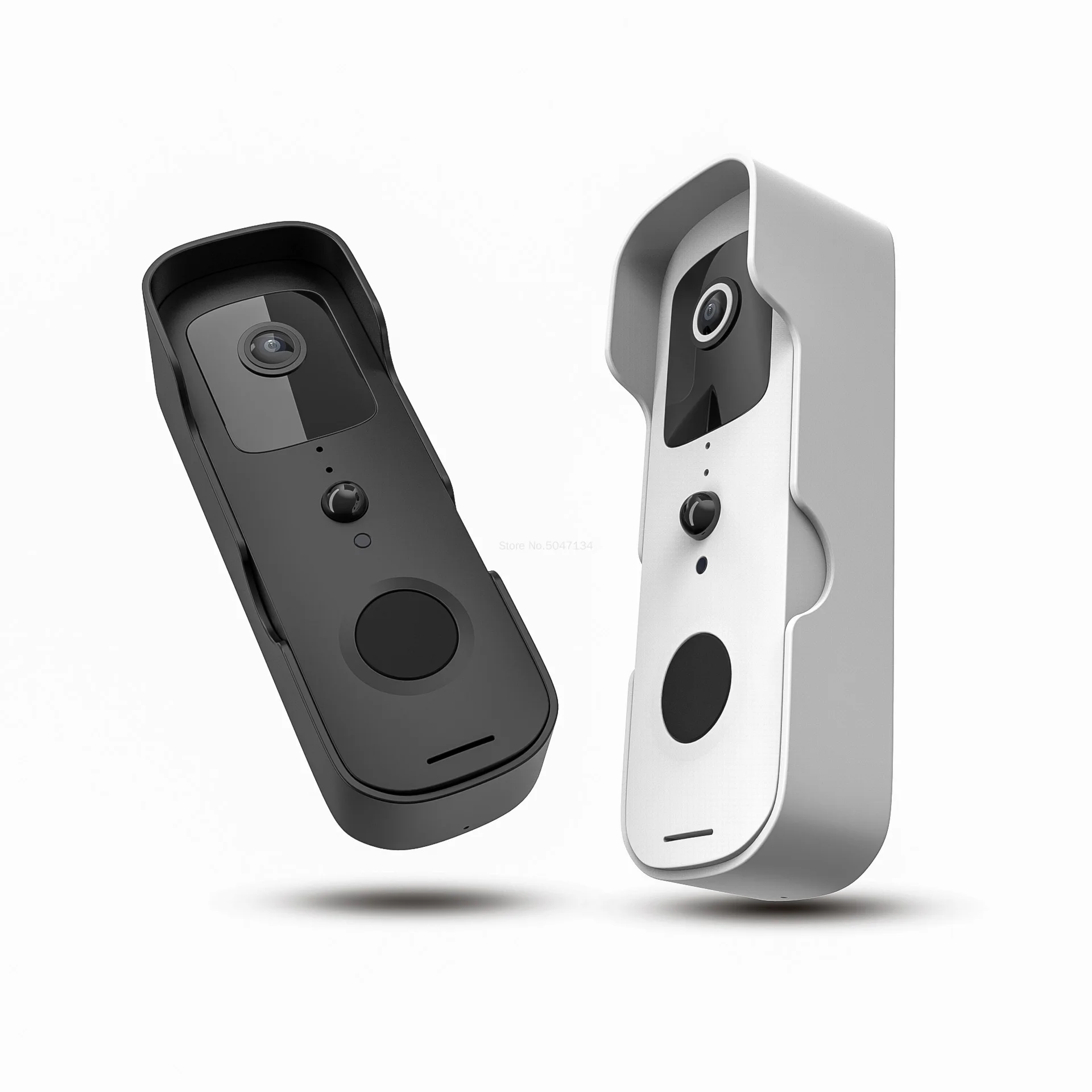 195 Private Intelligent Low-power Wireless Visual Doorbell Intercom Mobile Phone Monitoring WiFi Doorbell Tuya V30