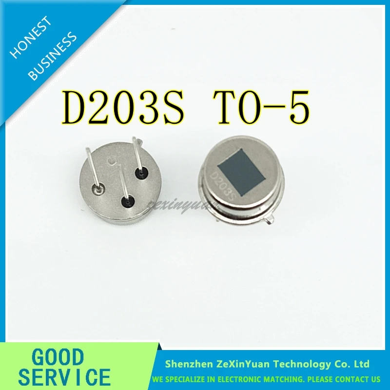 10PCS-50PCS  Human pyroelectric infrared sensor D203S D203S TO-5 Infrared sensors