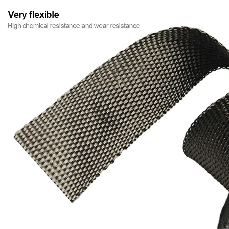 Titanium Manifold Exhaust Wrap Header Pipe Heat Turbo Insulation Tape 1\