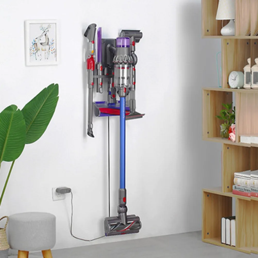 เก็บตัวยึดตัวจับสำหรับ Dyson V7 V8 V10 V11 V12 V15ชิ้นส่วนเครื่องดูดฝุ่นอุปกรณ์เสริมแปรงหัวฉีดฐาน Docks Bracket