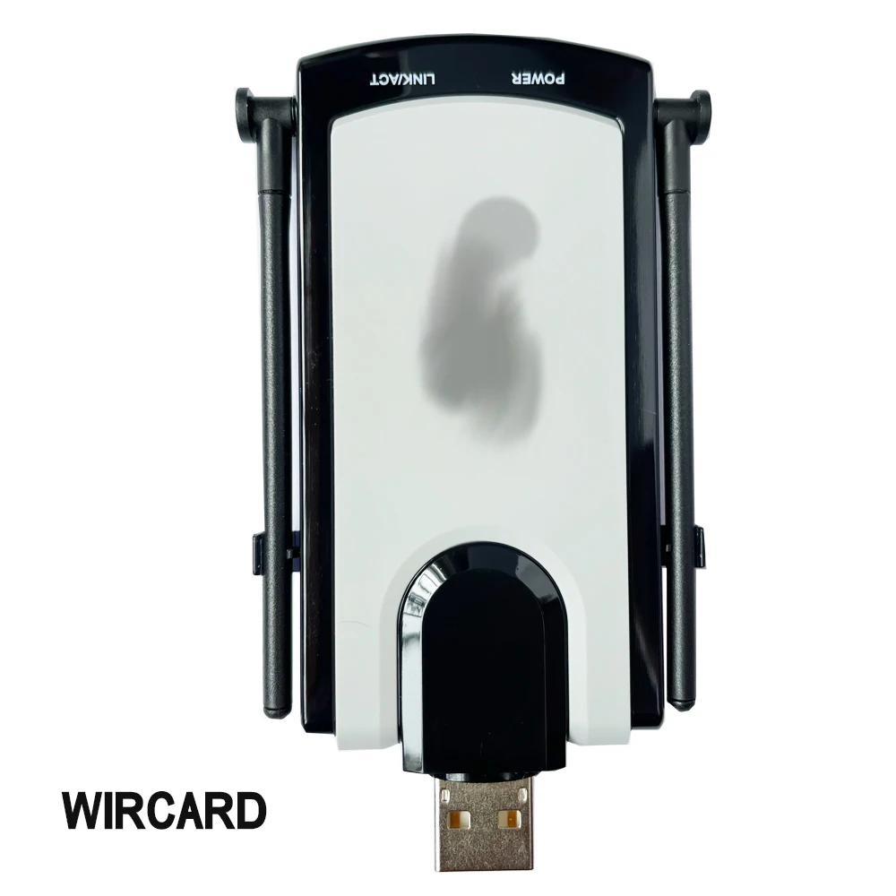 WIRCARD nuova scheda WIFI USB WUSB300N wireless-n per laptop WinXP WIN7