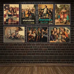 Tv Series Shameless Movie Classic Poster kraft paper Art Home Decor Bedroom Living Sofa Wall Decor Picture