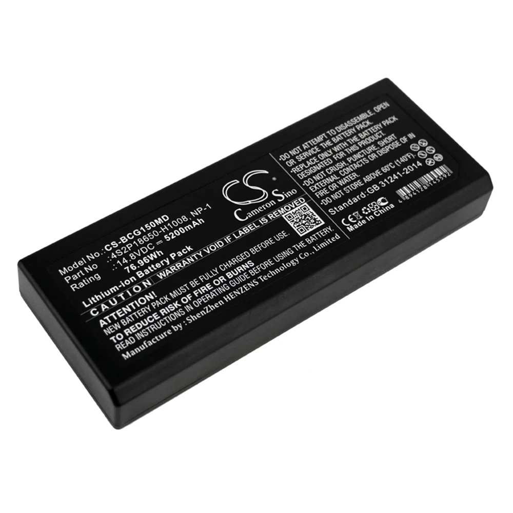 Cameron Sino Battery for Biocare 4S2P18650-H1008 NP-1 fits IM15 Medical Replacement battery