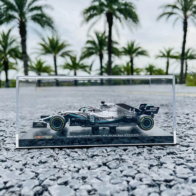 Bburago 1:43 Hardcover 2020 Mercedes Benz W10 NO.44 Lewis Hamilton F1 racing model car model alloy car toy male collection gift