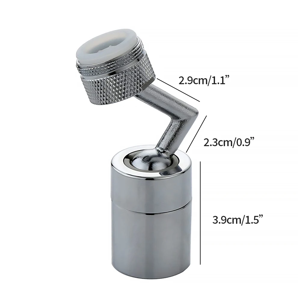 720 ° drehbare Universal Splash Filter Wasserhahn Extender Anti-Splash Tap Wasserhahn Sprayer Kopf Adapter