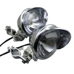 10 principais vendas farol auxiliar moto cromado - №6