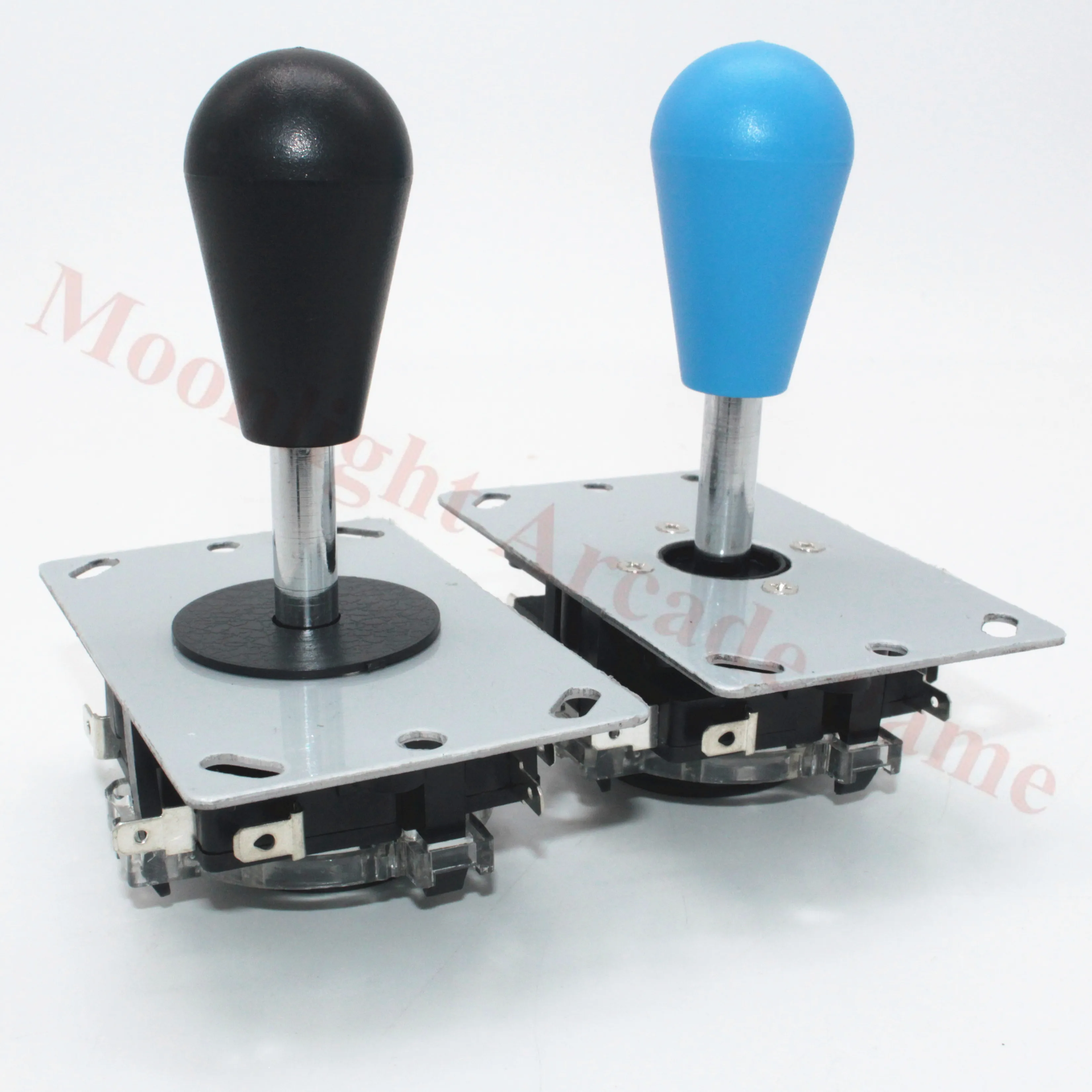 

2Pcs Sanwa joystick Oval ball top Arcade Sanwa joystick with microswitch 4/8 Way Joystick Fighting Stick Parts for Game Arcade