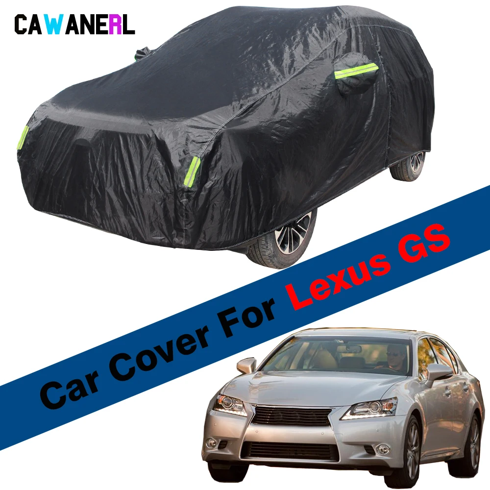 Car Cover Anti-UV Sun Shade Rain Snow Prevent Waterproof Cover For Lexus GS GS300 GS350 GS250 GS200T GS400 GS430 GS450h GS460