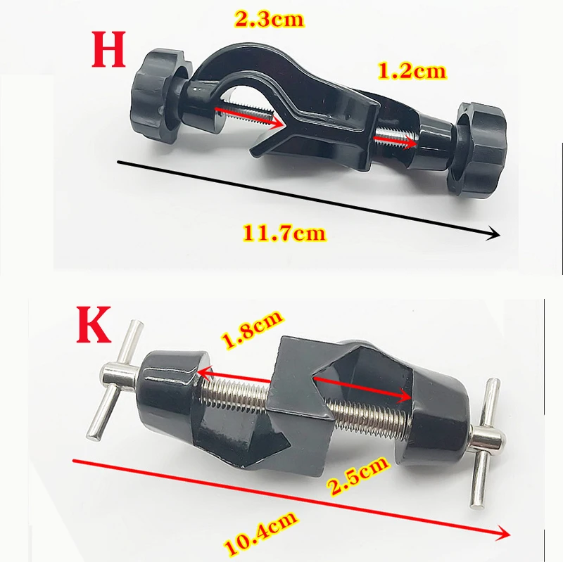 High-Quality Laboratory Clamp Lab Clips Flask Clamp Condenser Clamp School Laboratory Supplie