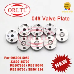 ORLTL Diesel Fuel Nozzle Control Valve 04# Valve Orifice Plate For 095000-5550 095000-5050 095000-6310 095000-6830 095000-5951