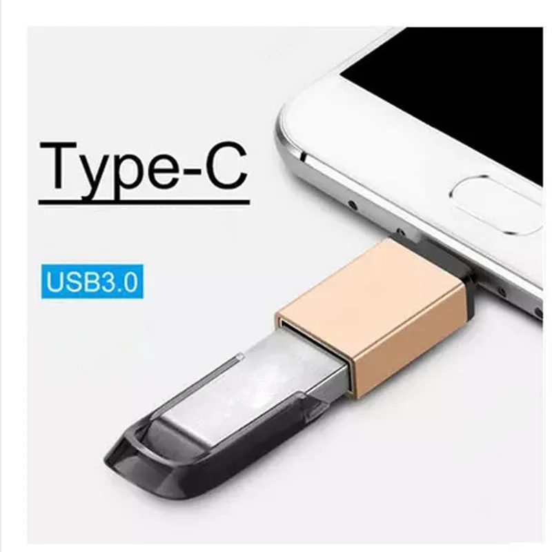 OTG Adapter Type C USB Female to USB 3.0 Male Converter Charging and Data Transfer USB C Connector For Macbook Pro Tablet Phones