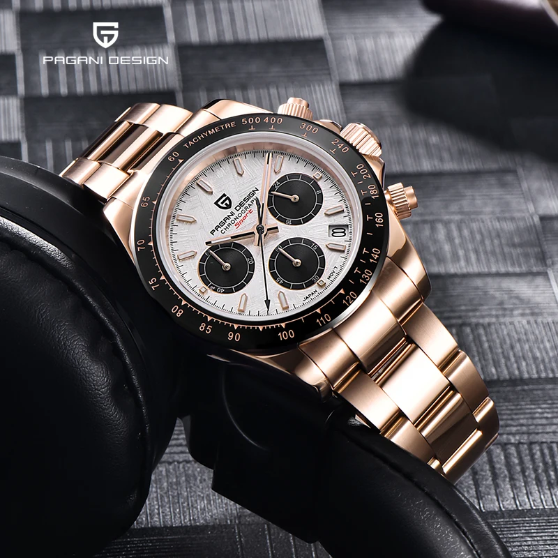 2023 New PAGANI DESIGN Top Brand Luxury Men Quartz Watches Sport Chronograph VK63 Watch For Men Sapphire Waterproof Reloj Hombre