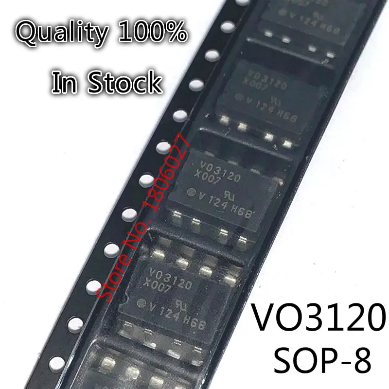 Send free 5PCS  VO3120 V03120 Chip/SOP Optocoupler Isolator