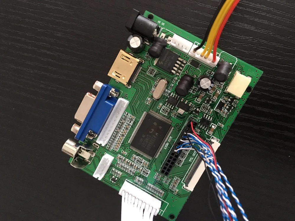 10,1 zoll 1280x800 LCD Display 10 Punkt Kapazitiven Touchscreen Fahrer Board-Controller Tastatur Kit Raspberry Pi