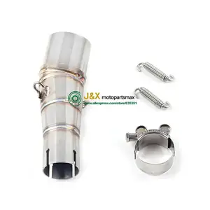 أنبوب عادم متوسط للدراجات النارية ، انزلاق على كاواساكي Z250 ، 2008-2015 ، نينجا 300 ، 2013-2016 ، نينجا 250R 2008-2012 ، نينجا 250R 6 مبيعات رئيسية أصلية نينجا 300 عادم - No6