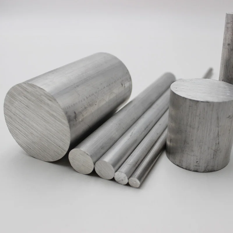 Batang Paduan Aluminium Batang Bulat Padat Aluminium Logam 6061 /7075 (Diameter 50Mm/55Mm/60Mm/65Mm/70Mm/75Mm Panjang 100Mm)