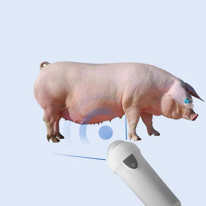 Wireless Mechanical Veterinary Ultrasound Scanner Portable Pregnancy Test Handheld Ultrasound Machine Pig Sheep livestock