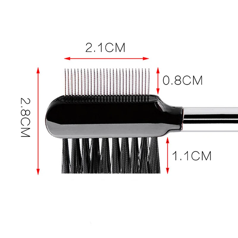 1pc Pet Eye Comb Brush Pet Tear Stain Remover Comb Double-Sided Eye Grooming Brush Removing Crust Mucus For Cat Dog Wholesale