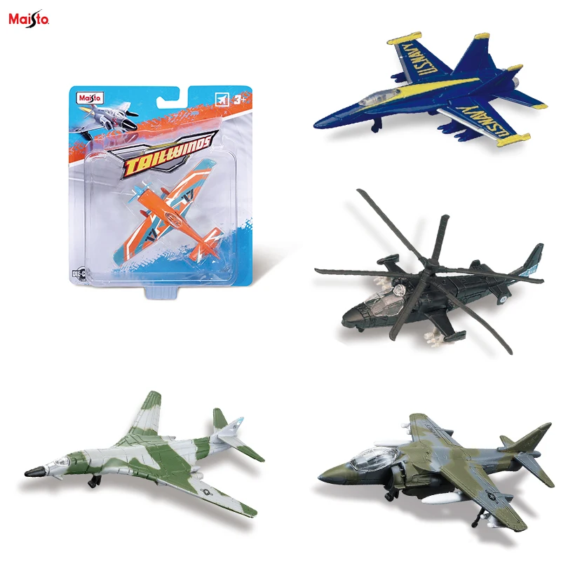 Maisto Original Model Aircraft Diecast Model Metal Gift Collection Transport Aircraft helicopter Games Children toy