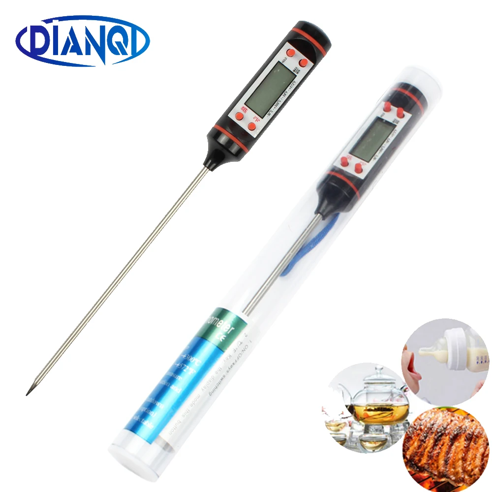 New Meat Thermometer Kitchen Electronic Cooking Food Probe Electronic Digital BBQ Cooking Tools Meat Oven Tools for milk Kitchen