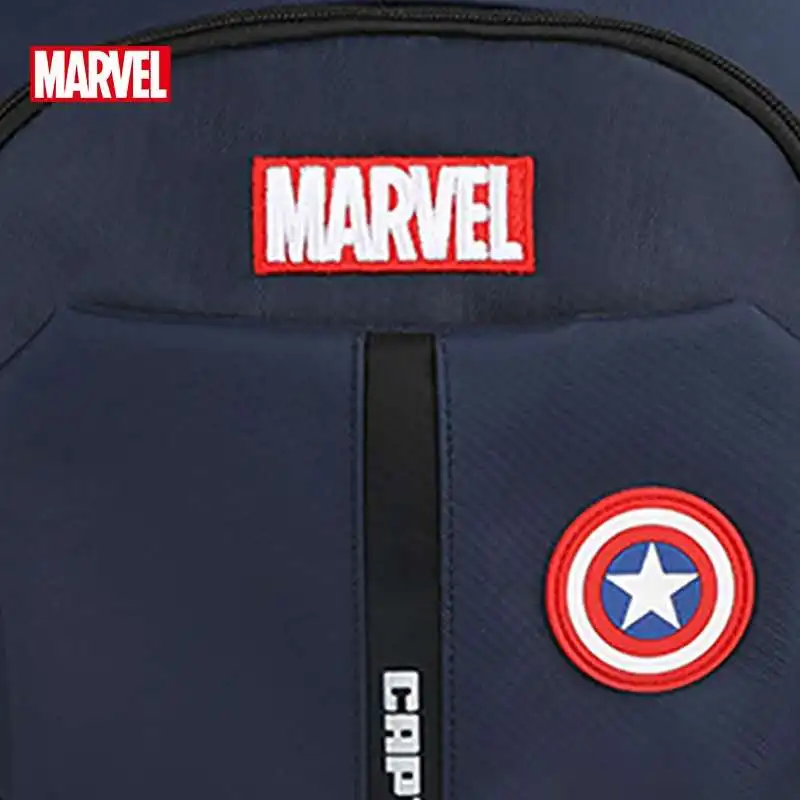 Disney-mochilas escolares de gran capacidad para niños, Spiderman, Capitán América, iron man, mochila para estudiantes de primaria