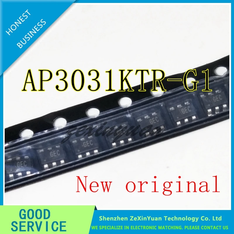 

5PCS/LOT AP3031KTR-G1 AP3031KTR AP3031 SOT23-6 BOOST CHIP 100% NEW ORIGINAL