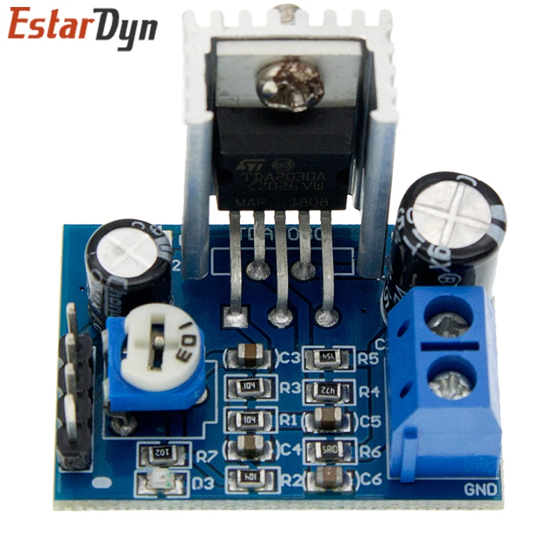 TDA2030 Module Power Supply TDA2030 Audio Amplifier Board Module TDA2030A 6-12V Single