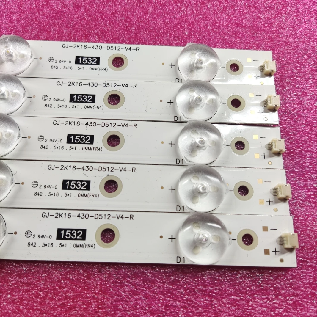 LED backlight strip for 43PUS6501 43PUS6101 43PUS6201 TPT430U3 43PUH6101 43PUS6401/60 43PUT6101 43PUS6551 LB43014 V0_00