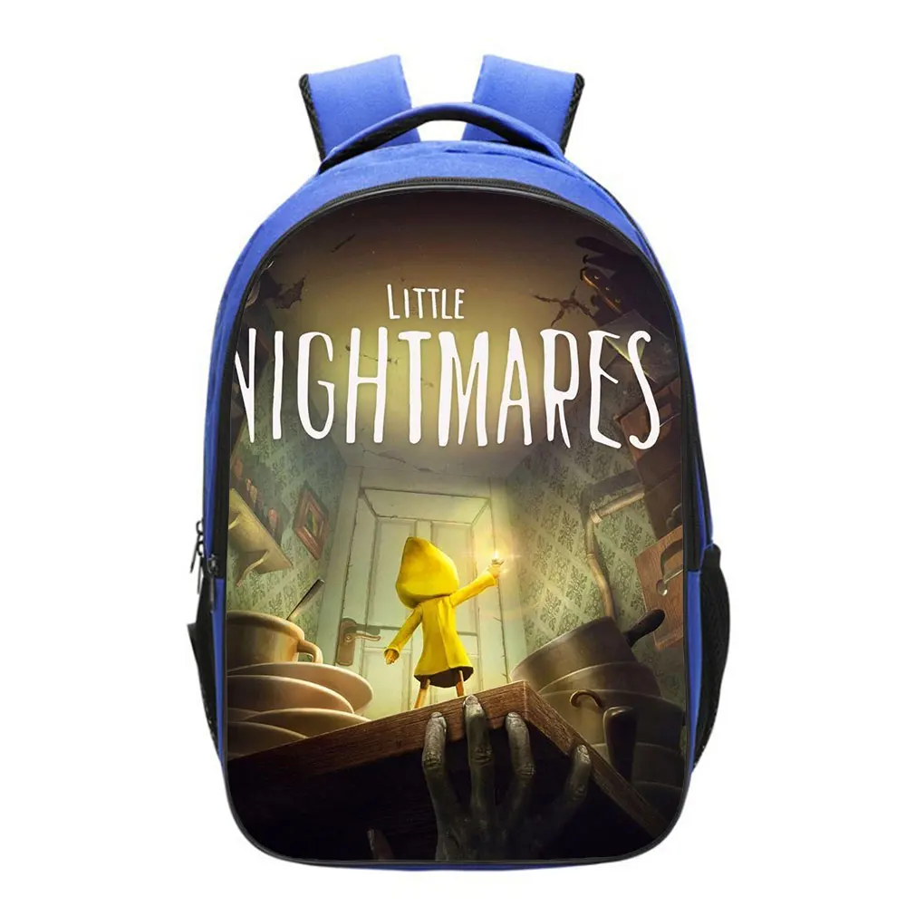 Casual Little Nightmares 2 Backpack Boys School Bag Men  Rucksack School Bag Teens Daily New Game Knapsack Mochilas