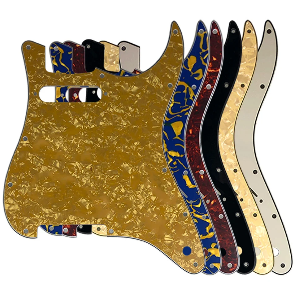 Xin Yue Pickguard per chitarra personalizzato-per USA Fd Strat 72 \'11 foro per vite St un singolo Pickup sulla piastra antigraffio del collo