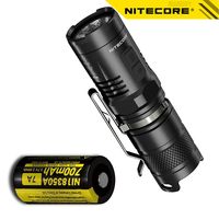 2024 NITECORE MT10C 920 Lumen CREE XM-L2 U2 LED Portable Tactical Flashlight IMR18350 Rechargeable Battery Outdoor Camping Torch