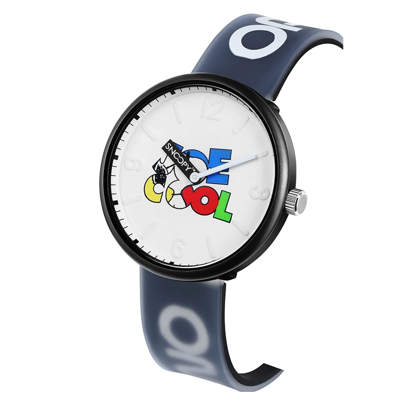 SNOOPY Original Children Casual Japan Quartz Wristwatch Youth Lady Girl Boy Student Sport Cartoon Graffiti Dial Unisex New Clock