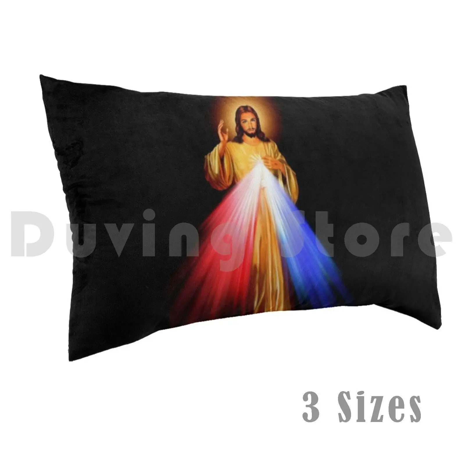 Jesus Pillow Case Printed 50x75 Devotional Christian Faith God Jesus Bible Christ Religious Religion