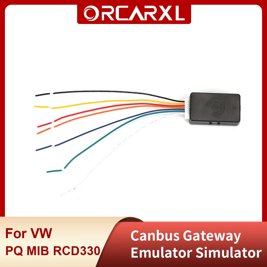 

MIB Low Decoder for RCD330 Radio Canbus Gateway Emulator Simulator For VW PQ Golf Jetta MK5 MK6 Passat