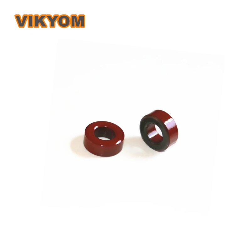 20PCS T106-2  Ferrite Core Toroid Core  Carbonyl Ferrite Chokes Ring Iron Inductor Ferrite Rings Red Black