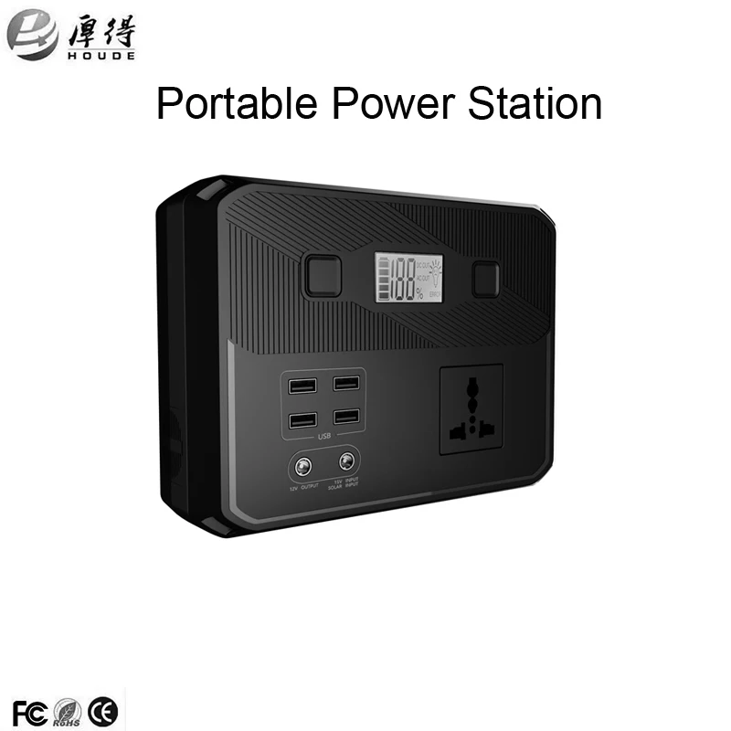 Best Quality 150W 150watt Solar Charge Outdoor Portable Power bank Station with DC 9V 12V 110V  220V AC  USB Output