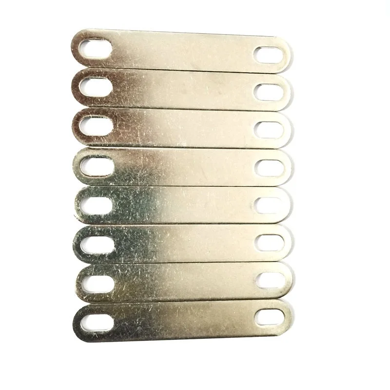 Schede contatti batteria al litio spessore 2mm 6*12mm dimensione foro 68mm passo cella batteria collegamento connettore sbarra